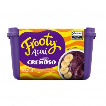 FROOTY ACAI CREMOSO SABOR BANANA 1,5 L