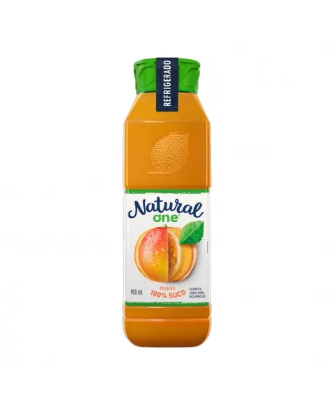 SUCO DE MANGA LARANJA MAÇÃ MARACUJÁ REFRIGERADO 900 ML NATURAL ONE