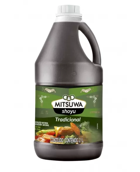 MOLHO SHOYU TRADICIONAL GALÃO 3,1 L - MITSUWA