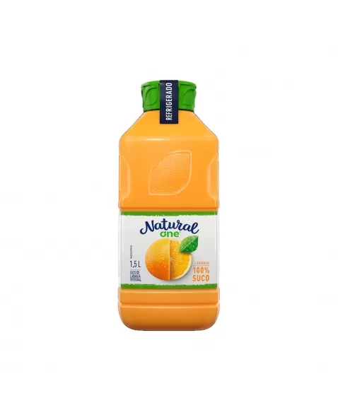 SUCO INTEGRAL DE LARANJA REFRIGERADO 1,5 L NATURAL ONE