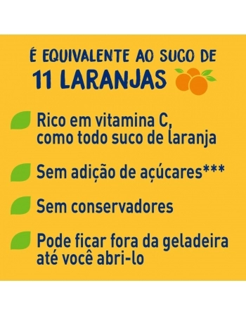 SUCO INTEGRAL DE LARANJA AMBIENTE 900 ML NATURAL ONE