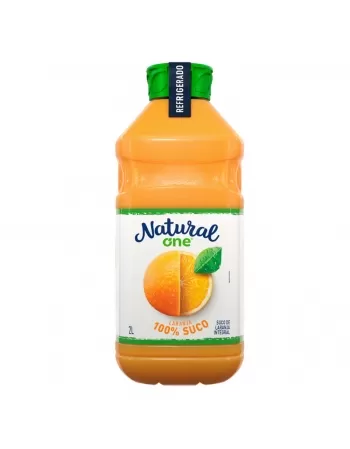 SUCO INTEGRAL DE LARANJA REFRIGERADO 2 L NATURAL ONE