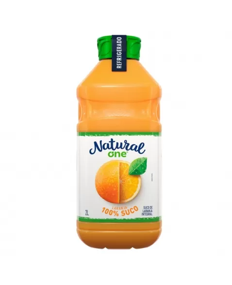 SUCO INTEGRAL DE LARANJA REFRIGERADO 2 L NATURAL ONE