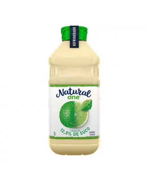 LIMONADA ADOÇADA REFRIGERADA 2 L NATURAL ONE