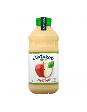 SUCO INTEGRAL DE MAÇÃ REFRIGERADO 2 L NATURAL ONE