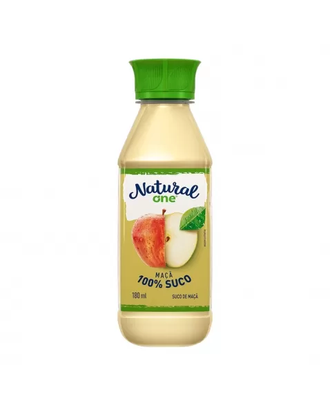 SUCO INTEGRAL DE MAÇÃ AMBIENTE 180 ML NATURAL ONE