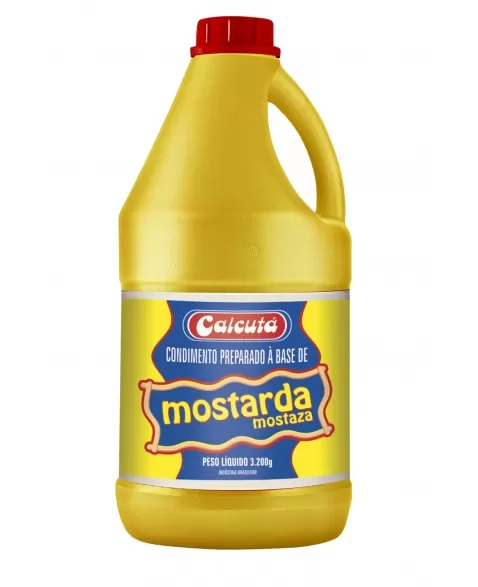 MOSTARDA GALÃO 3,2 KG - CALCUTA