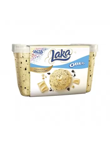 SORVETE LAKA OREO POTE 1L LACTA