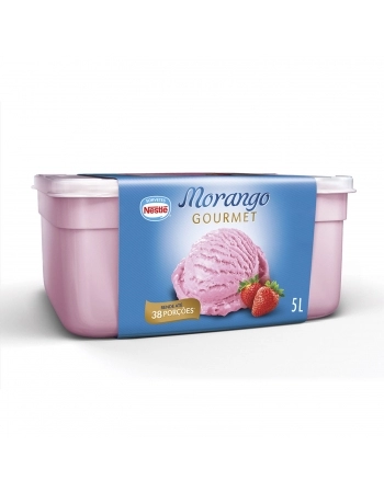 SORVETE DE MORANGO BULK 5 L NESTLÉ