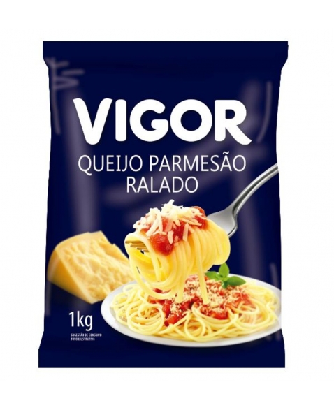 QUEIJO PARMESÃO RALADO 1 KG - VIGOR