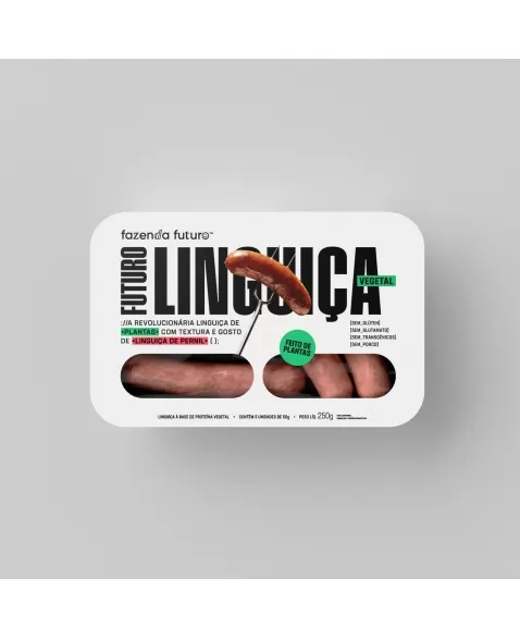 FUTURO LINGUIÇA 250 GR (LINGUIÇA A BASE DE PLANTAS) - FAZENDA FUTURO